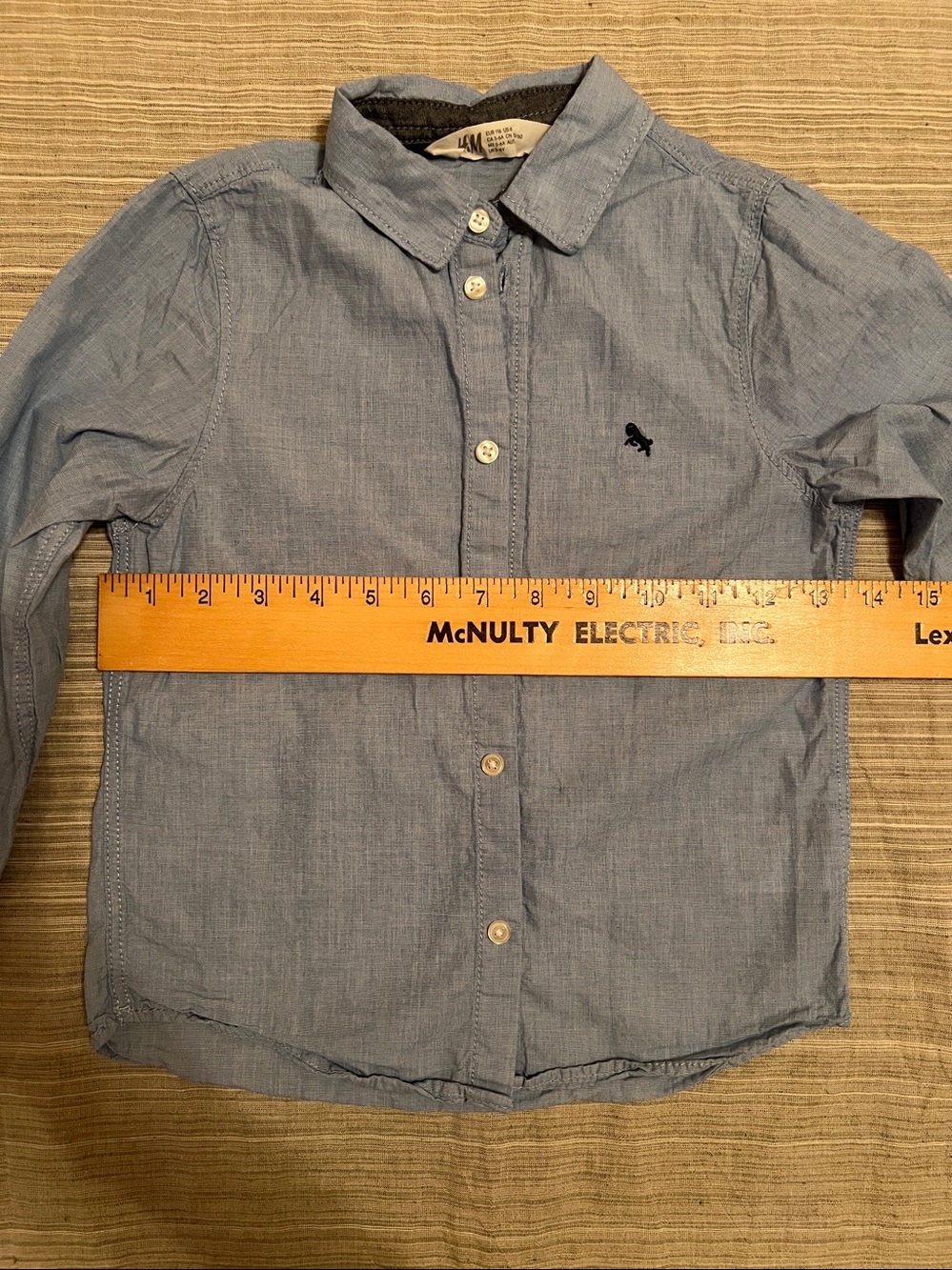 H&M Boys Oxford Dress Shirt - Picture 7 of 8
